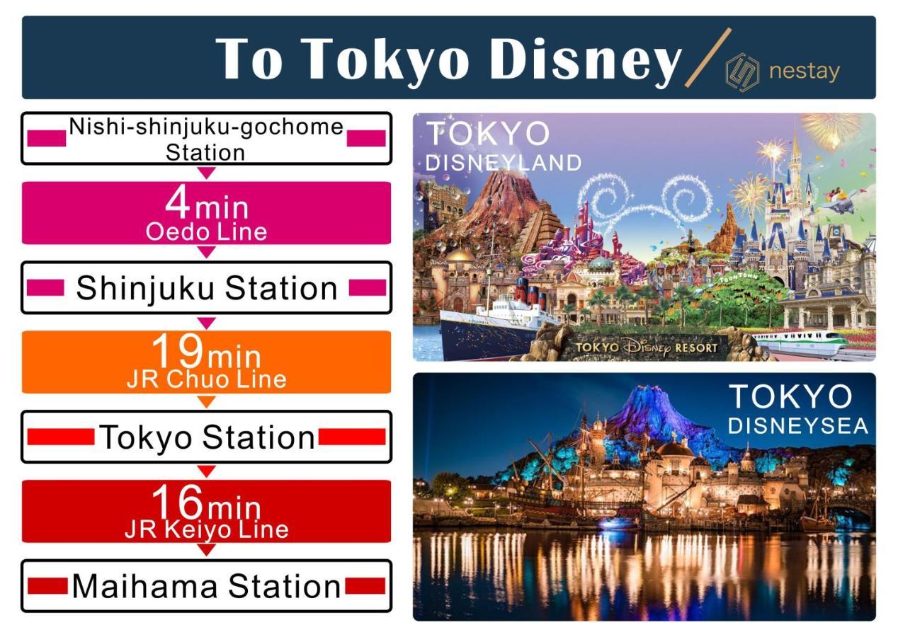 Nestay Villa Tokyo Shinjuku Kültér fotó