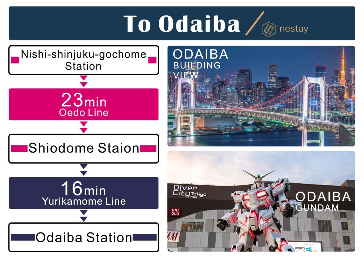 Nestay Villa Tokyo Shinjuku Kültér fotó