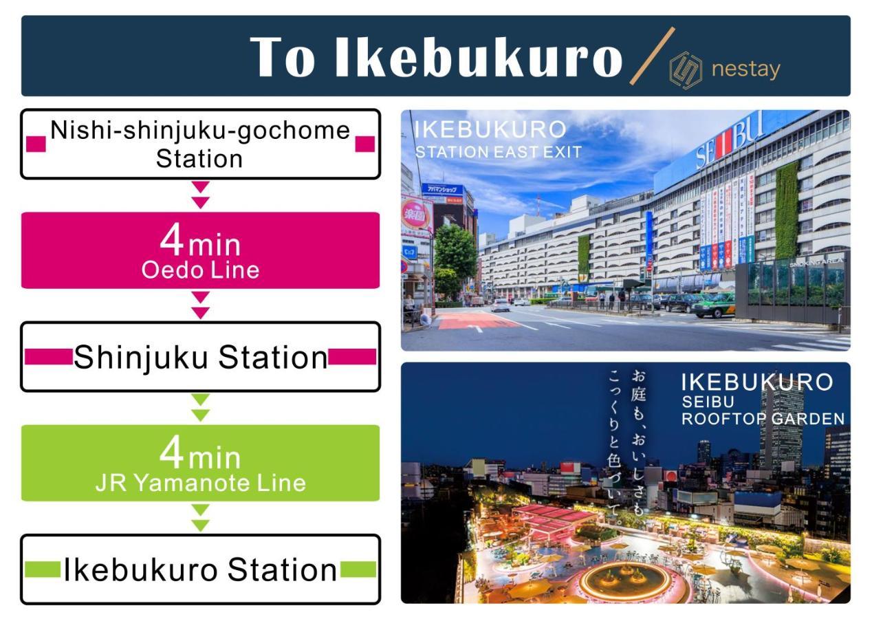 Nestay Villa Tokyo Shinjuku Kültér fotó