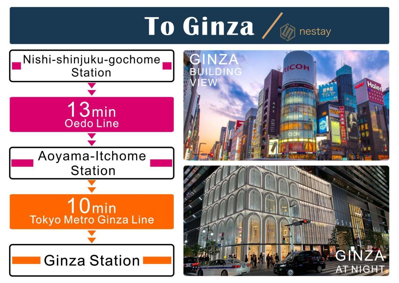 Nestay Villa Tokyo Shinjuku Kültér fotó