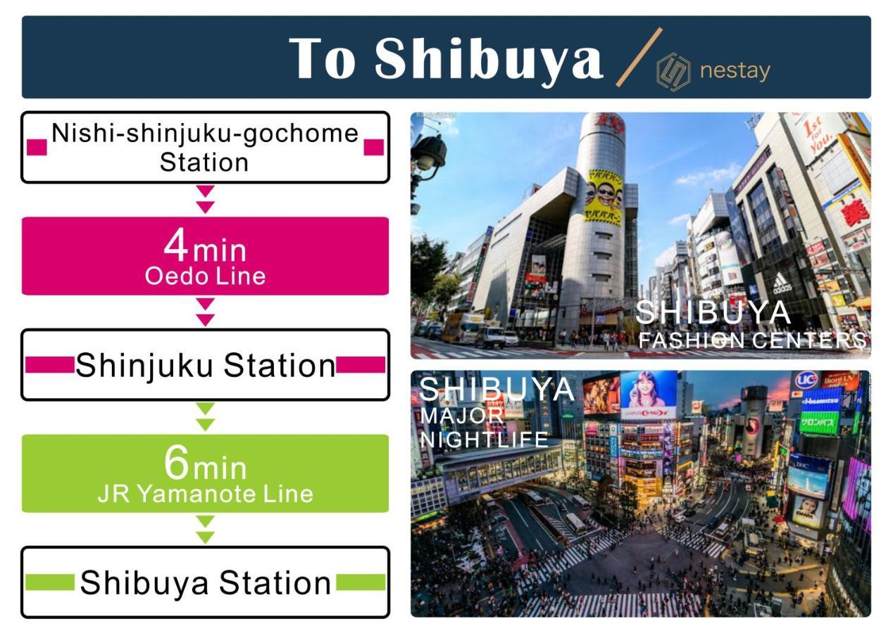 Nestay Villa Tokyo Shinjuku Kültér fotó