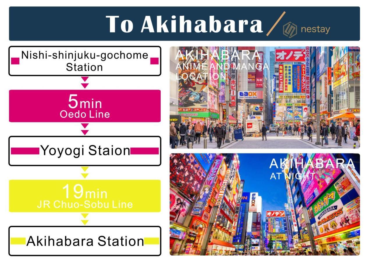 Nestay Villa Tokyo Shinjuku Kültér fotó